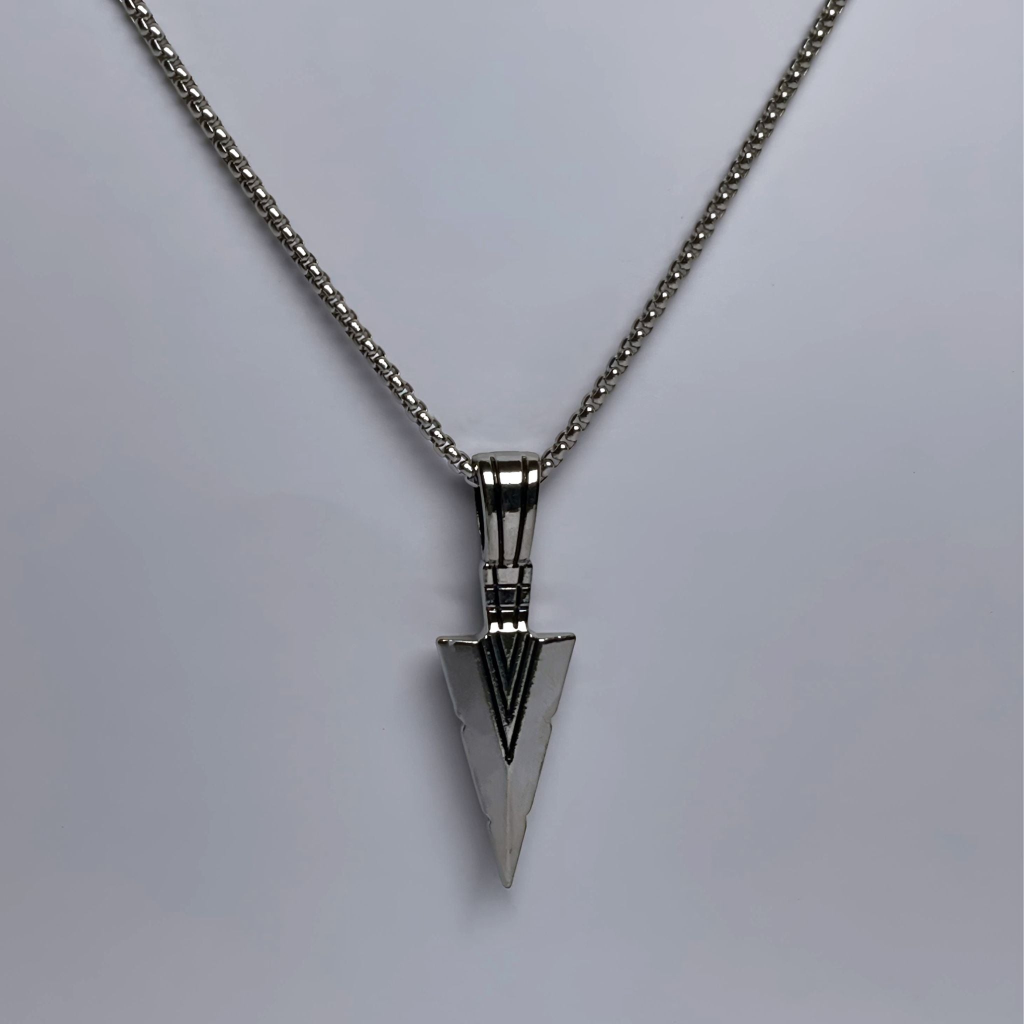 Arrowhead Steel Pendant