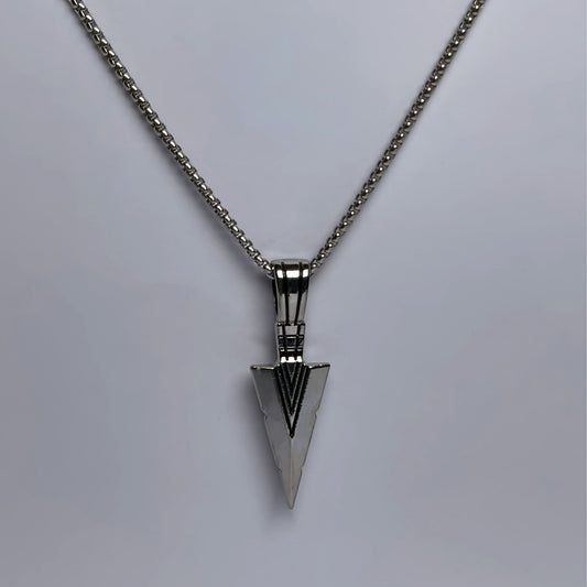 Arrowhead Steel Pendant